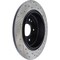 Centric Parts Sport Drilled/Slotted Brake Rotor, 127.40061R 127.40061R - alternate 6